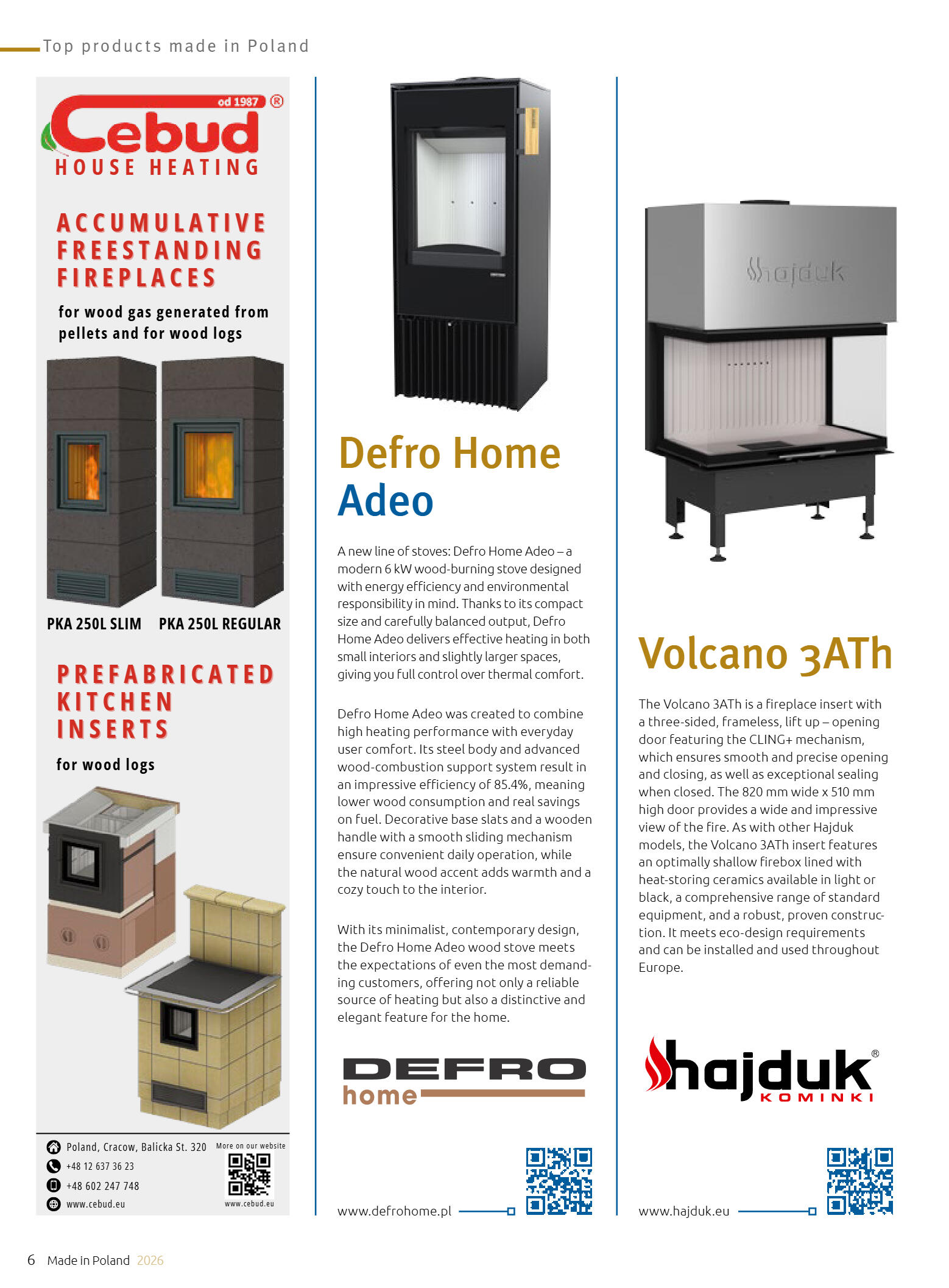 Made in Poland 2026 -Fireplaces, stoves, biomass b - strona 8