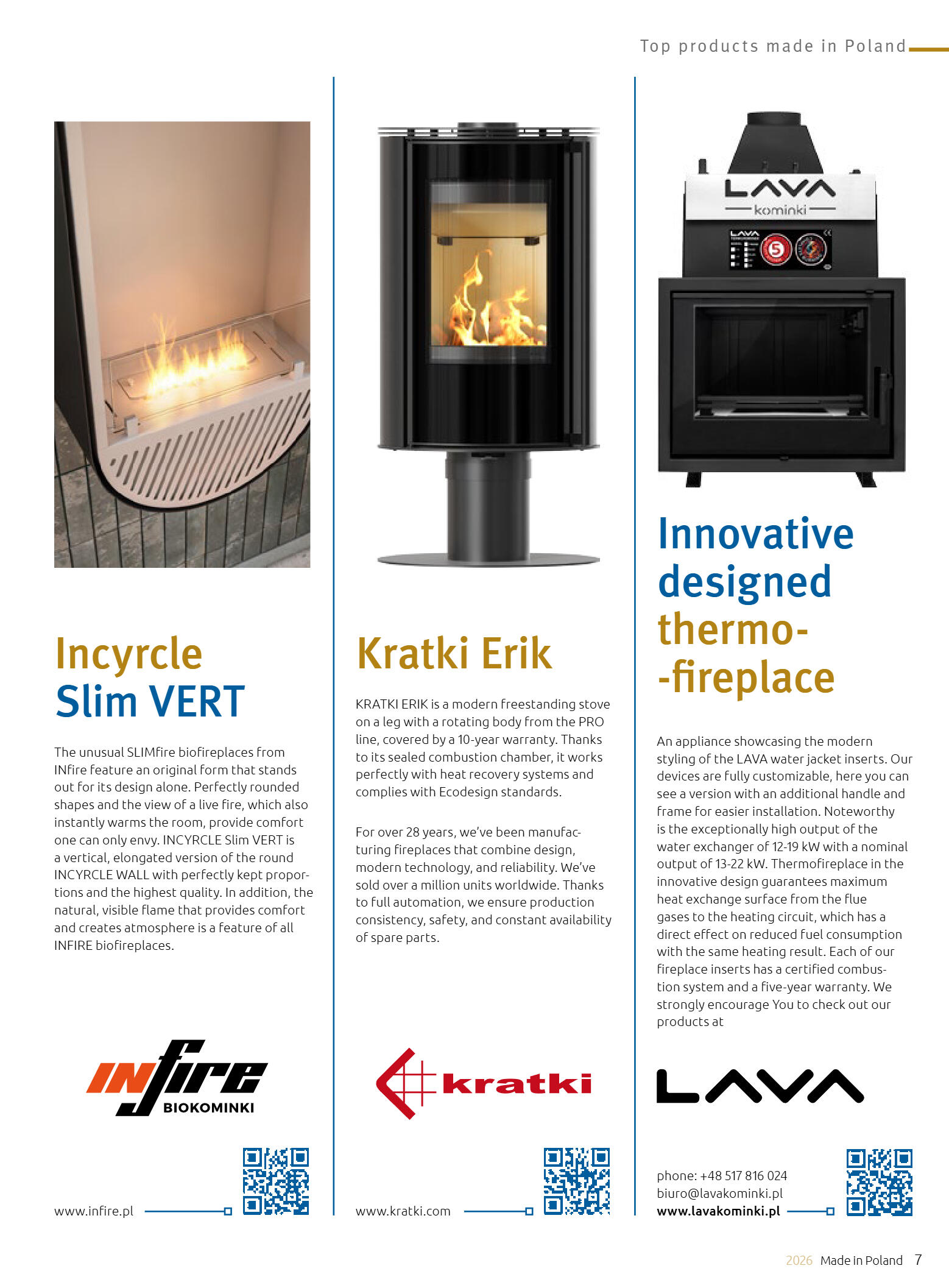 Made in Poland 2026 -Fireplaces, stoves, biomass b - strona 9
