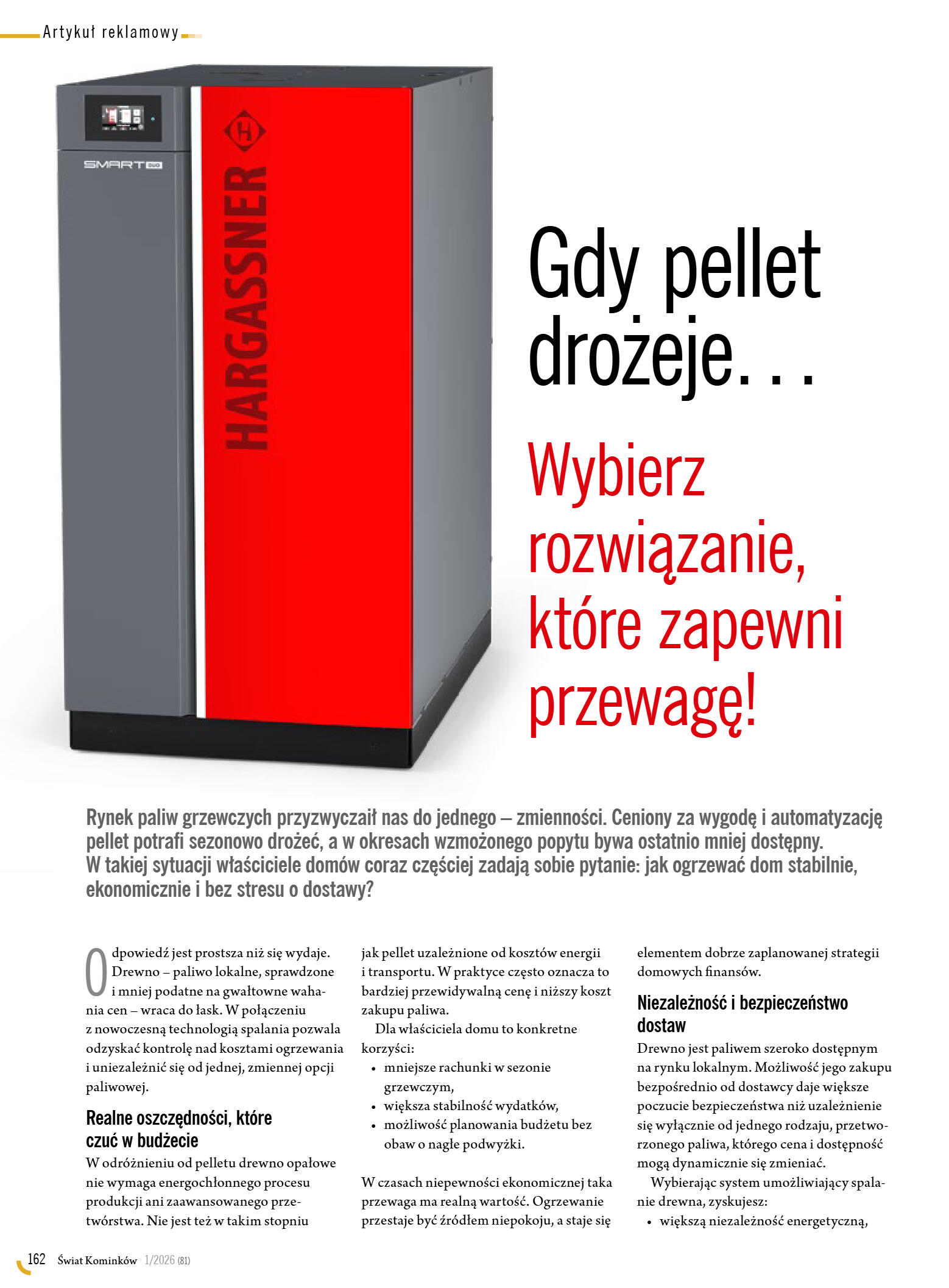 Świat Kominków 1/2026 (81) - przeglądaj magazyn on - strona 164