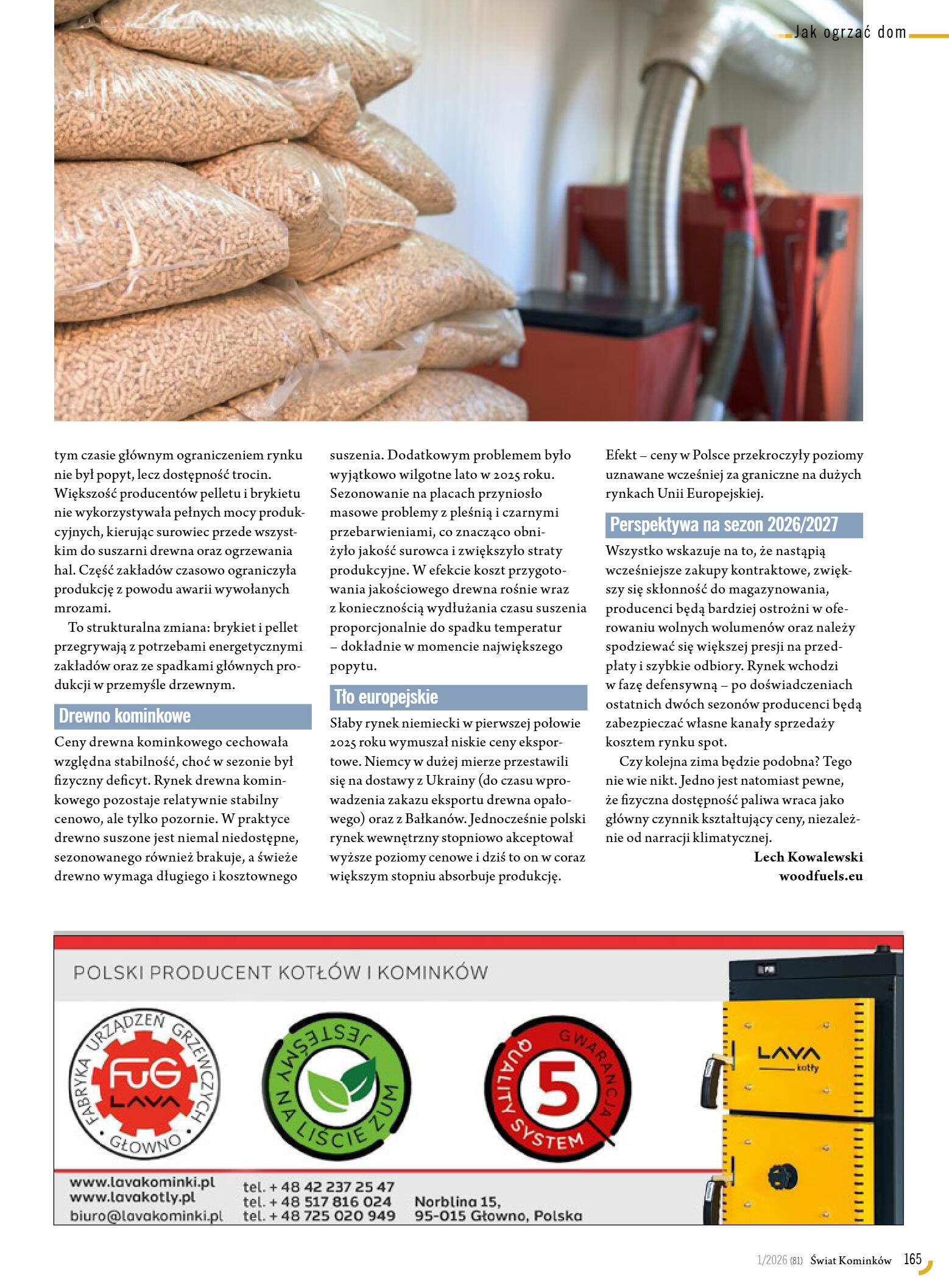 Świat Kominków 1/2026 (81) - przeglądaj magazyn on - strona 167