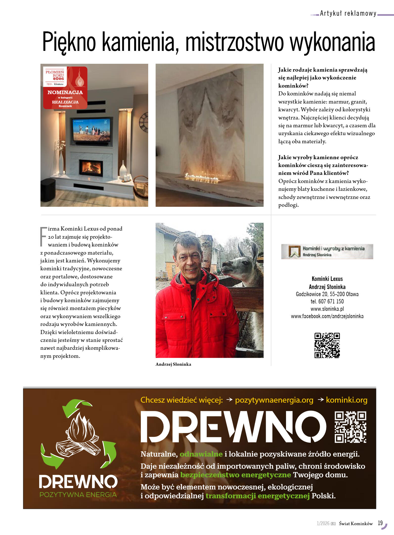 Świat Kominków 1/2026 (81) - przeglądaj magazyn on - strona 21