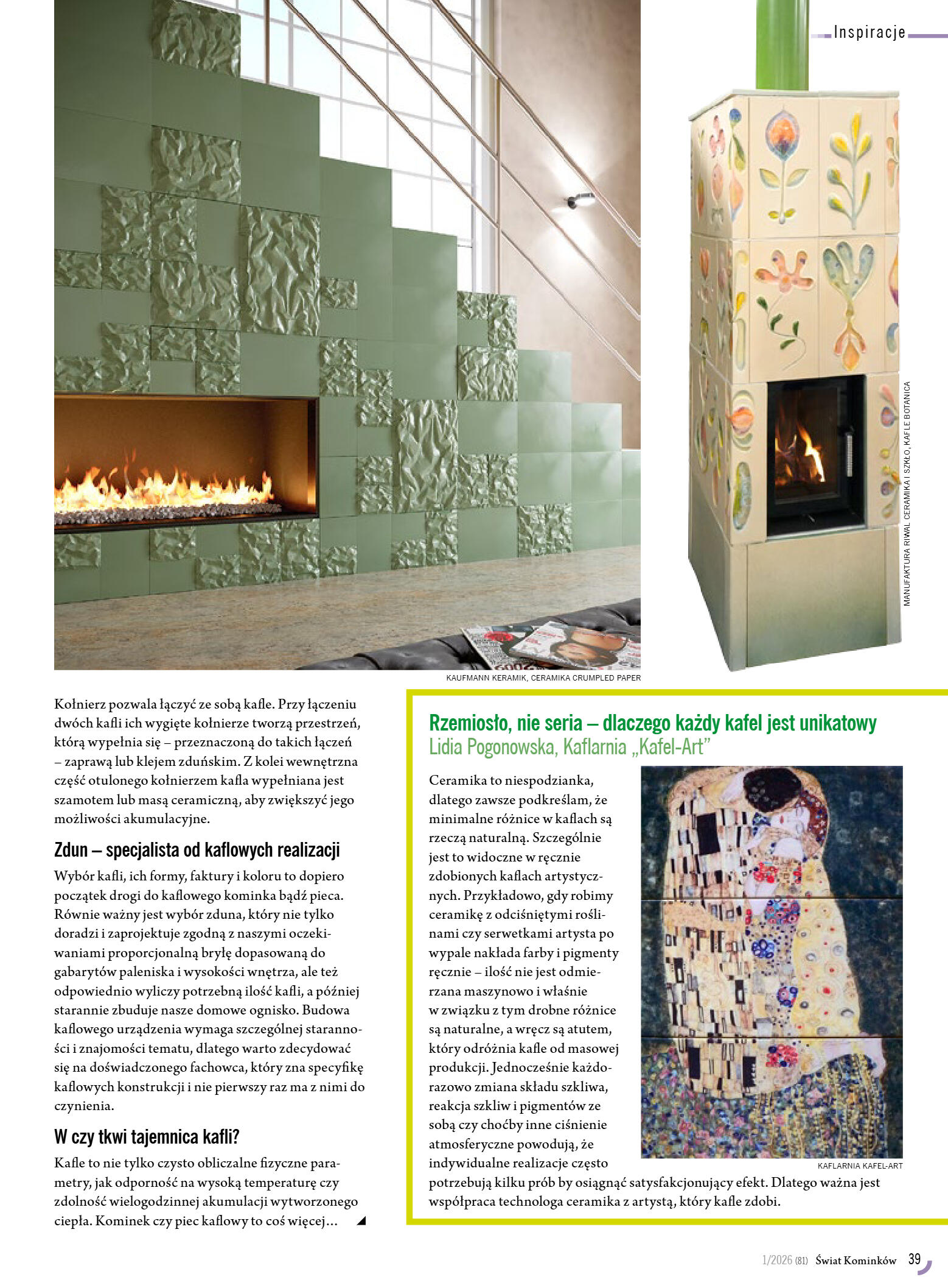 Świat Kominków 1/2026 (81) - przeglądaj magazyn on - strona 41