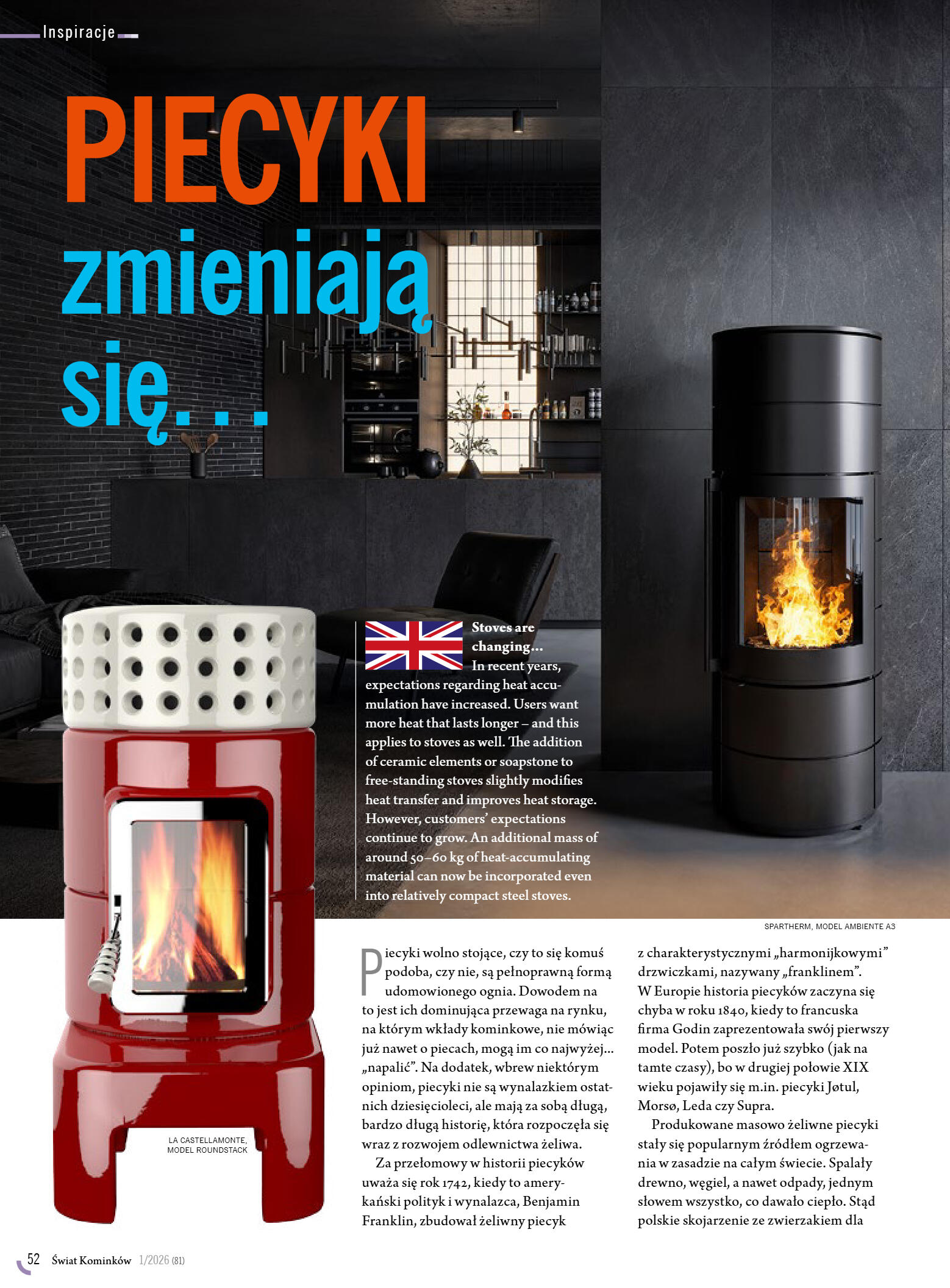 Świat Kominków 1/2026 (81) - przeglądaj magazyn on - strona 54
