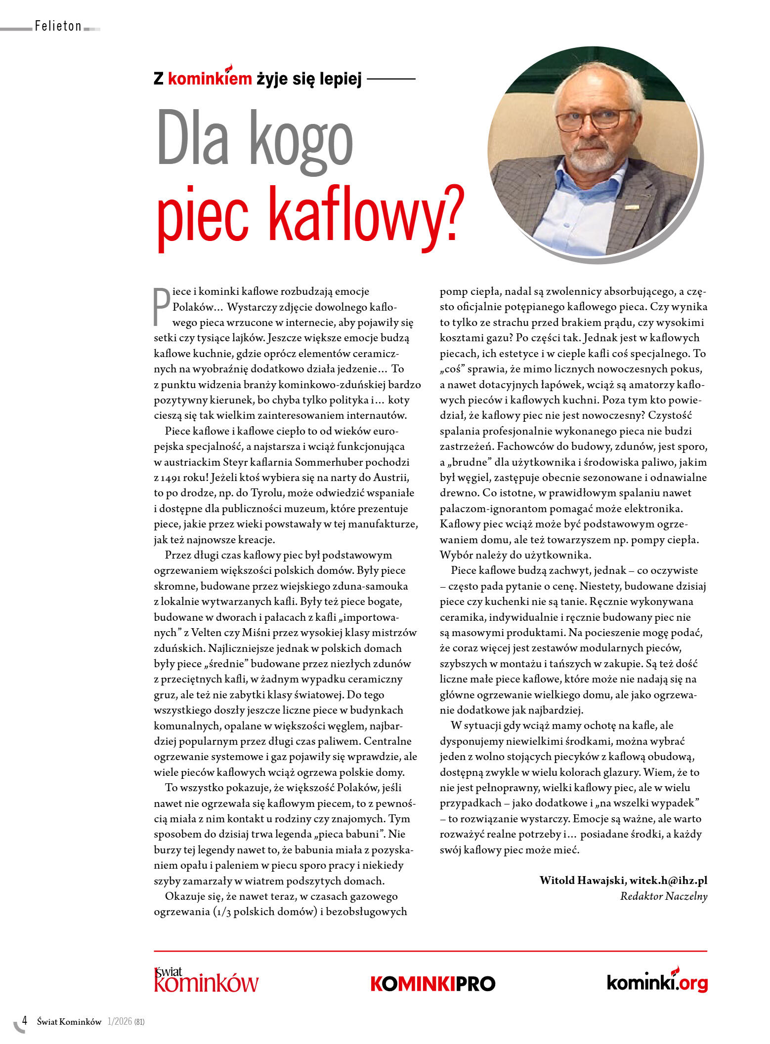 Świat Kominków 1/2026 (81) - przeglądaj magazyn on - strona 6