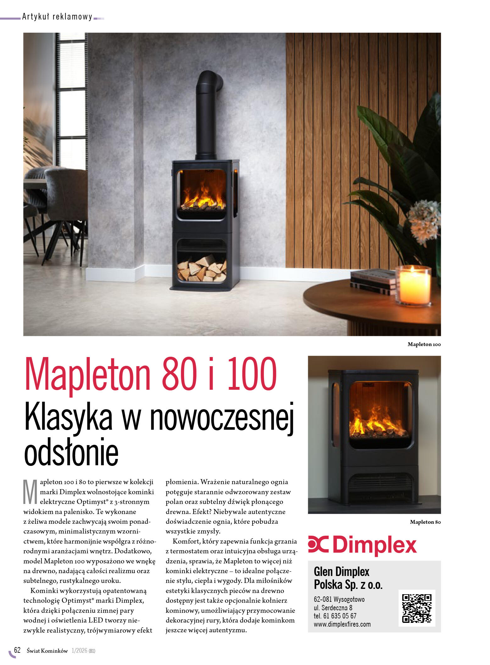 Świat Kominków 1/2026 (81) - przeglądaj magazyn on - strona 64