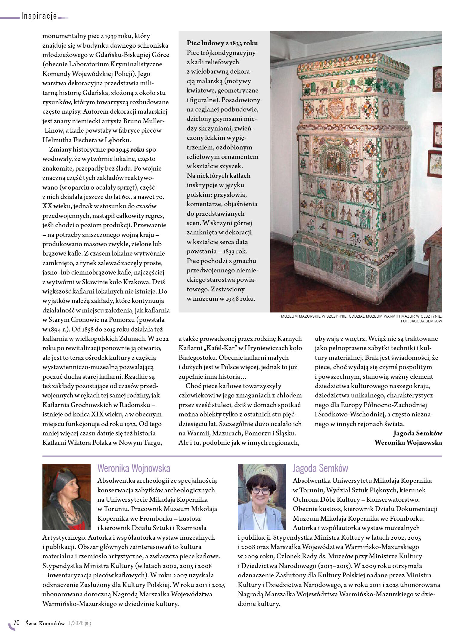 Świat Kominków 1/2026 (81) - przeglądaj magazyn on - strona 72