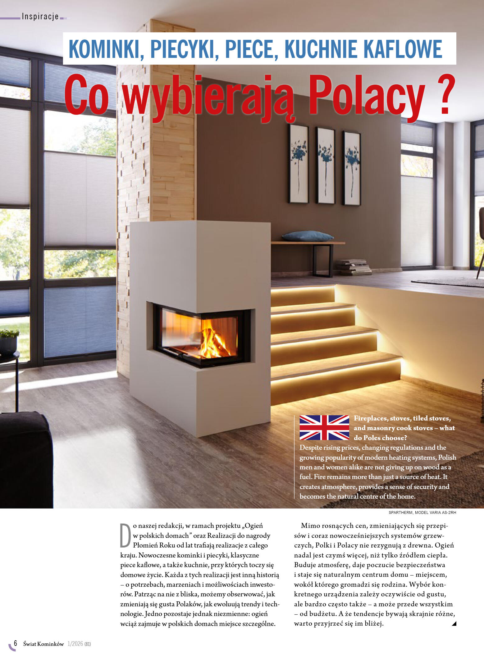 Świat Kominków 1/2026 (81) - przeglądaj magazyn on - strona 8