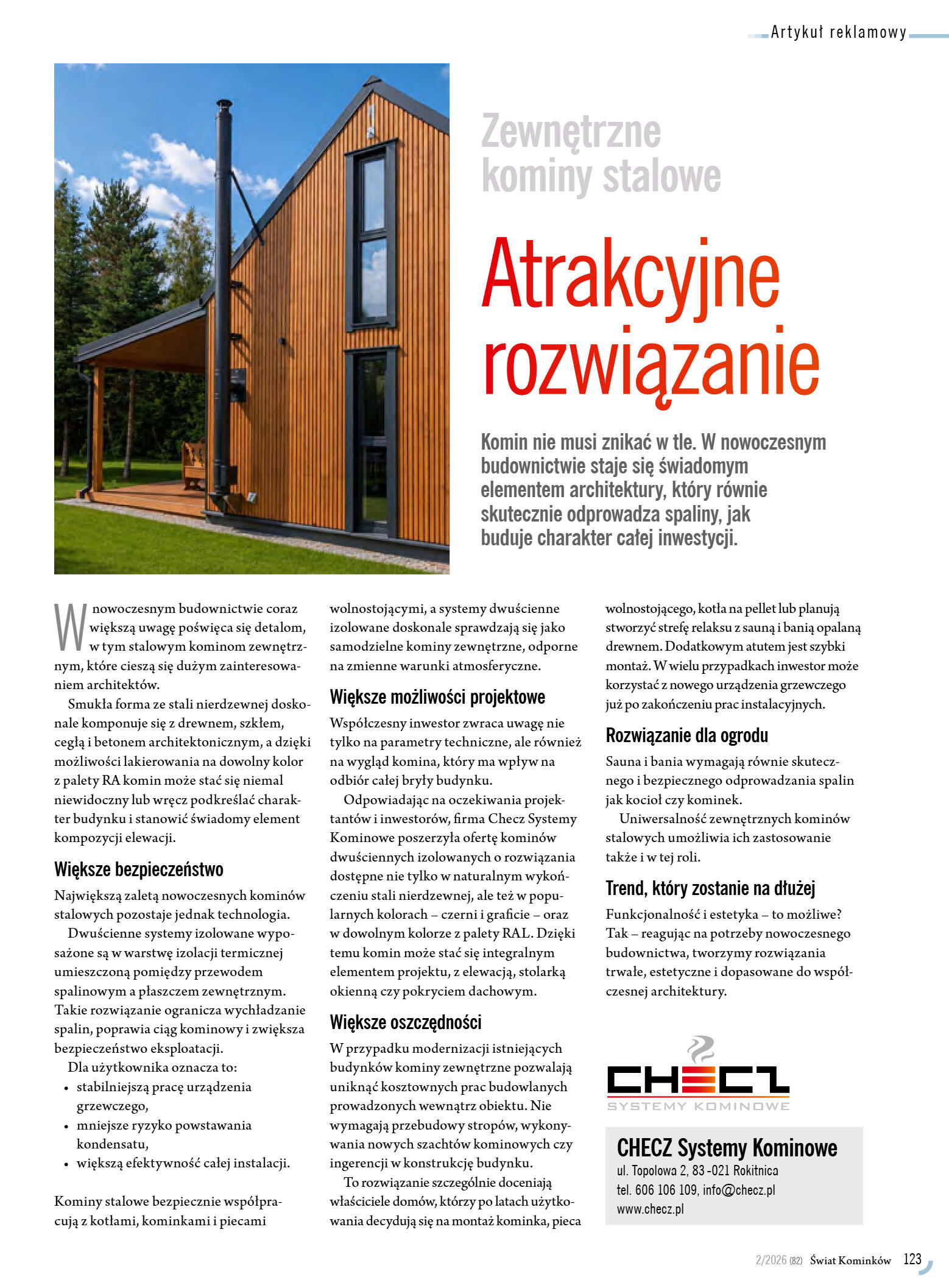 Świat Kominków 2/2026 (82) - przeglądaj bezpłatnie - strona 125