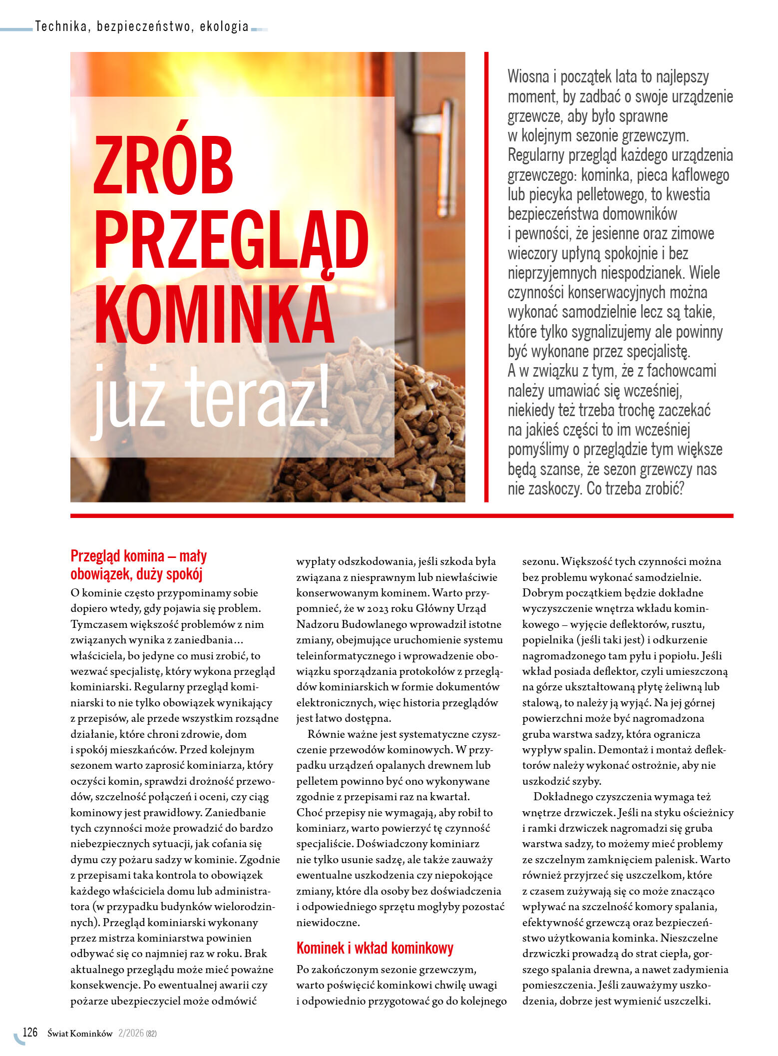 Świat Kominków 2/2026 (82) - przeglądaj bezpłatnie - strona 128