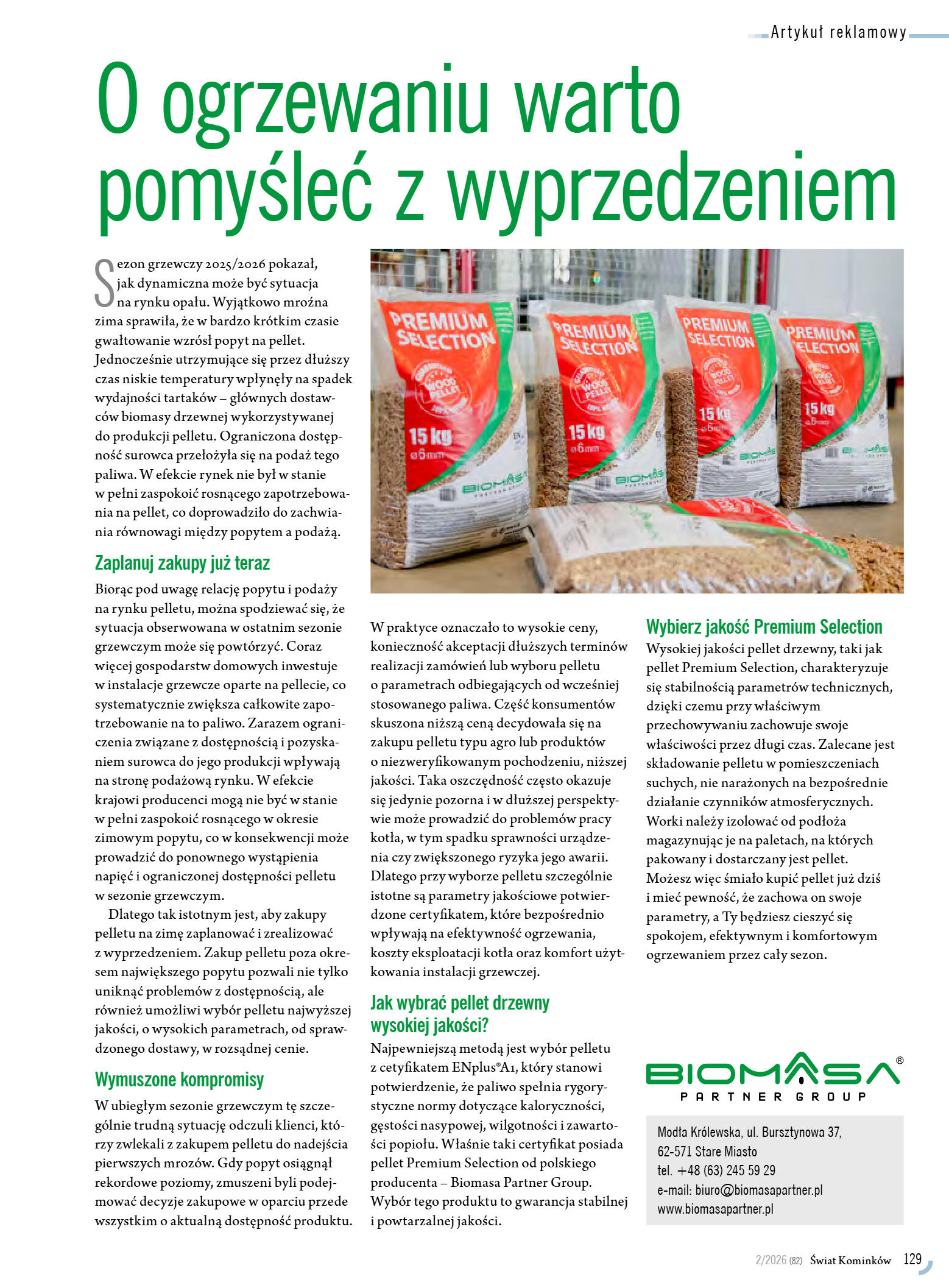 Świat Kominków 2/2026 (82) - przeglądaj bezpłatnie - strona 131