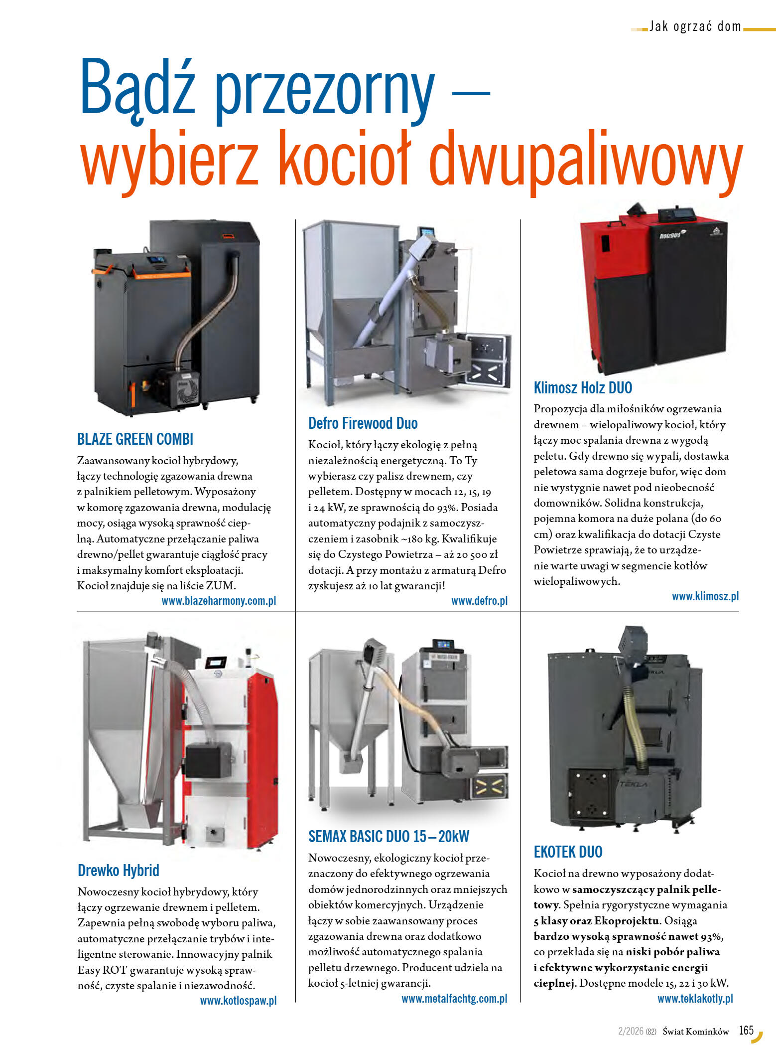 Świat Kominków 2/2026 (82) - przeglądaj bezpłatnie - strona 167
