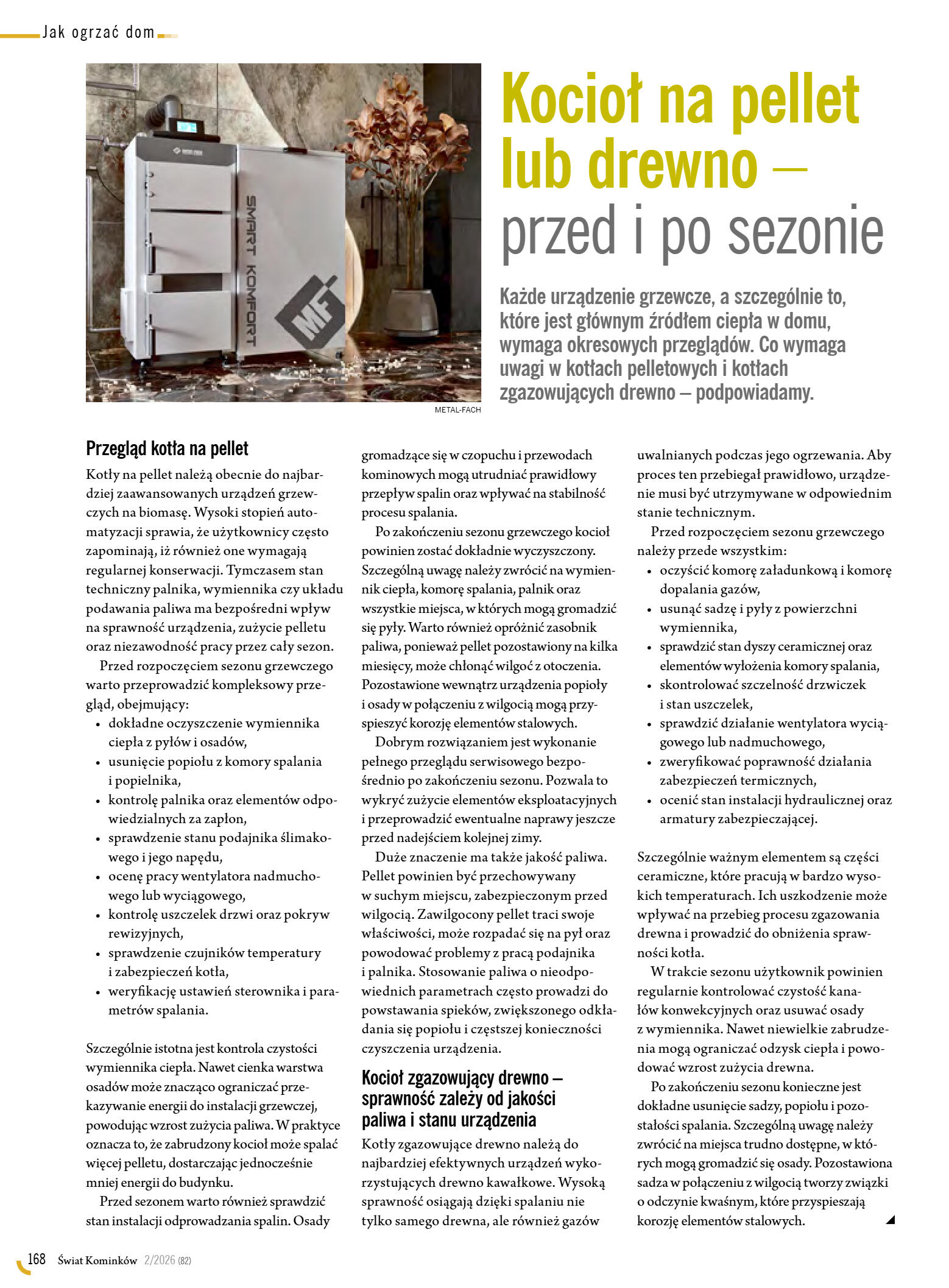 Świat Kominków 2/2026 (82) - przeglądaj bezpłatnie - strona 170