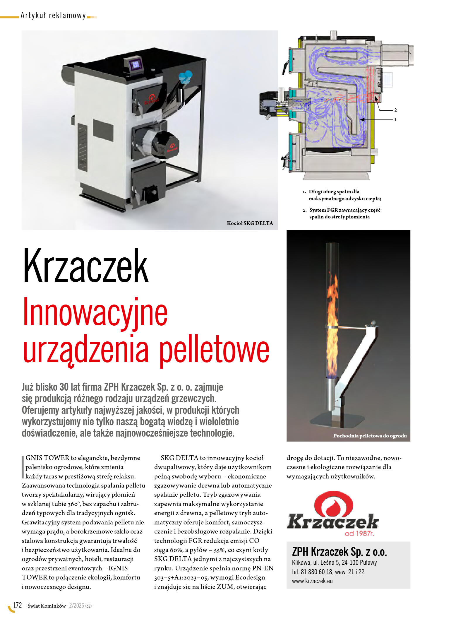 Świat Kominków 2/2026 (82) - przeglądaj bezpłatnie - strona 174