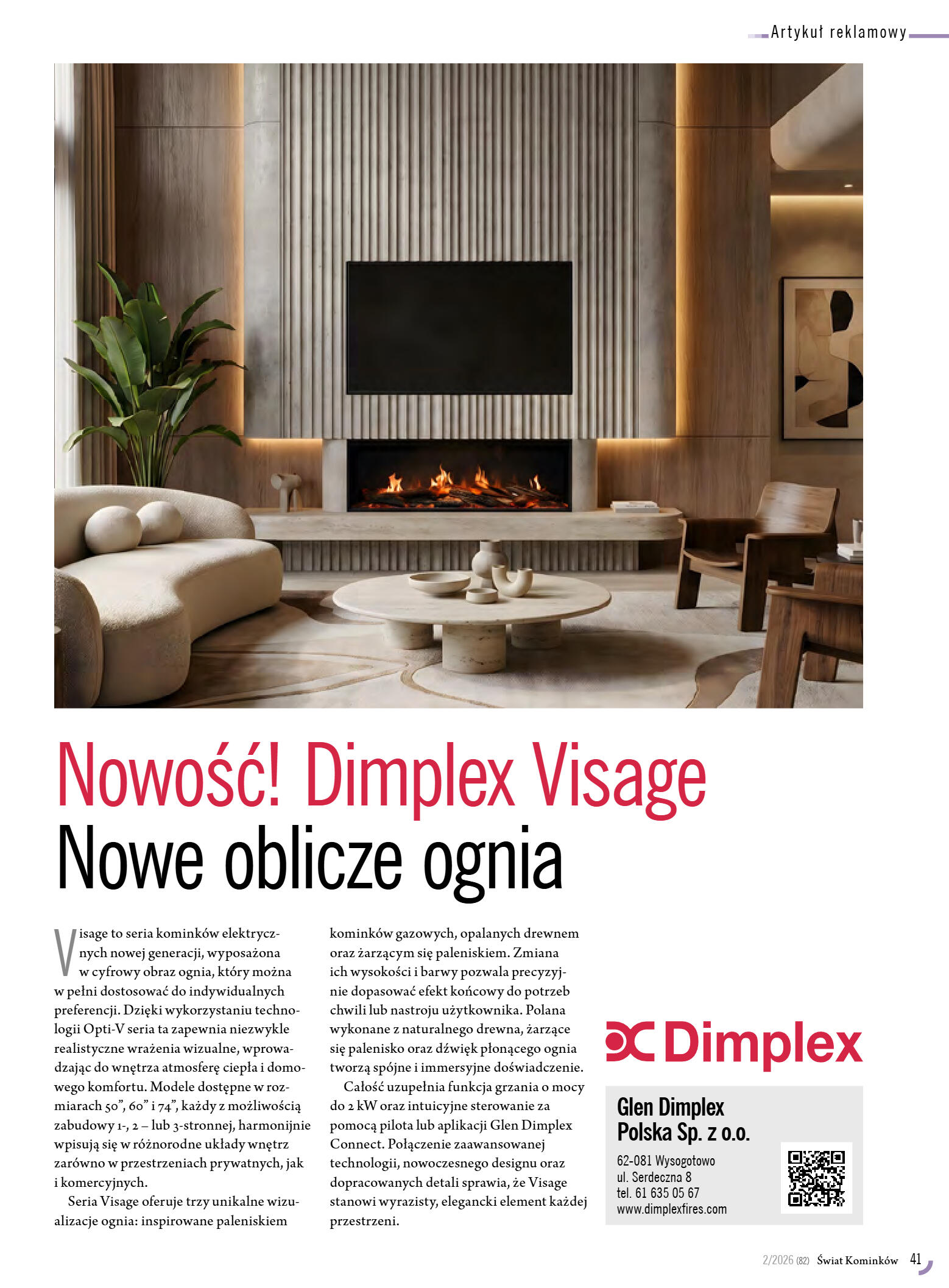 Świat Kominków 2/2026 (82) - przeglądaj bezpłatnie - strona 43