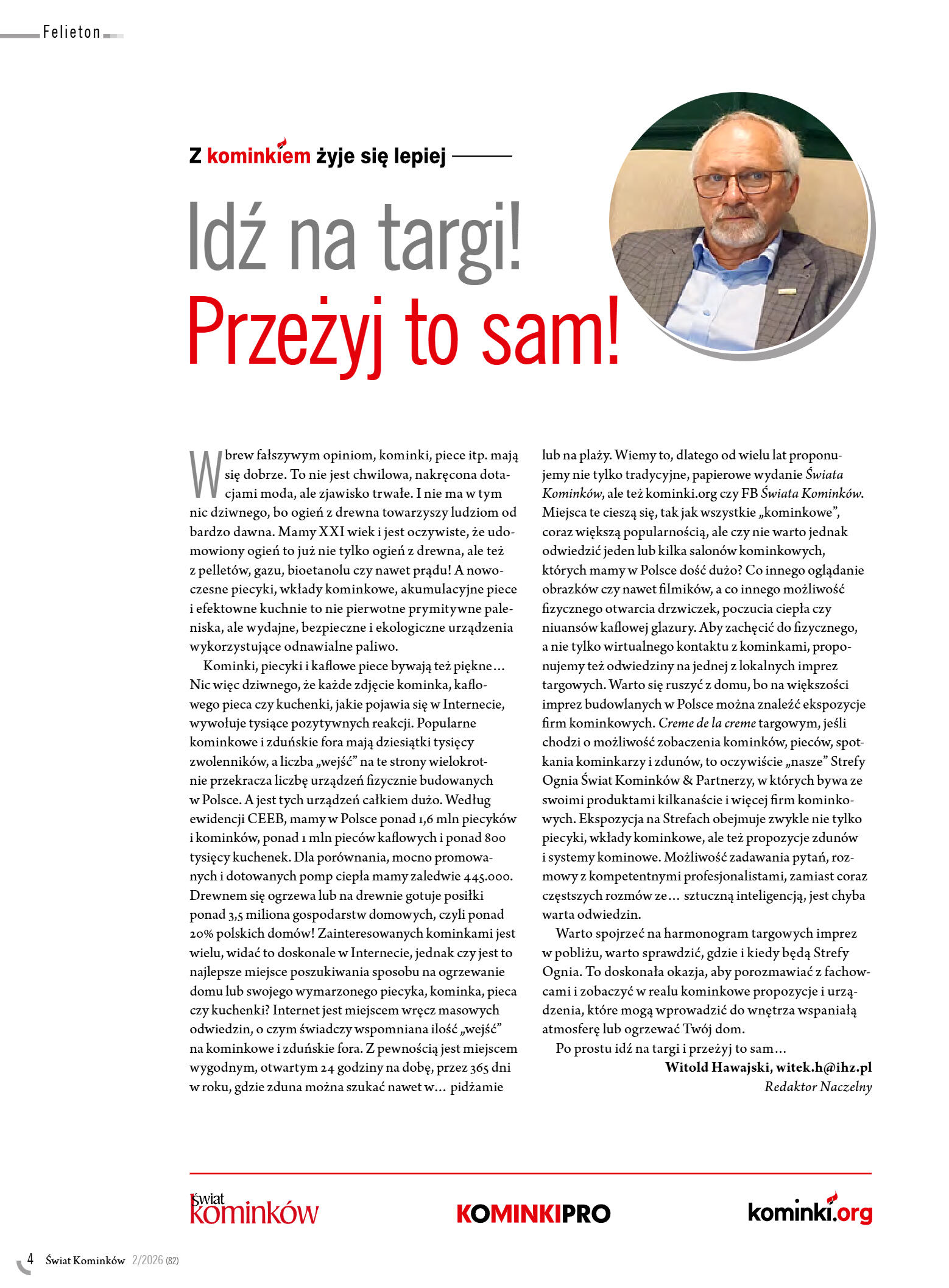 Świat Kominków 2/2026 (82) - przeglądaj bezpłatnie - strona 6