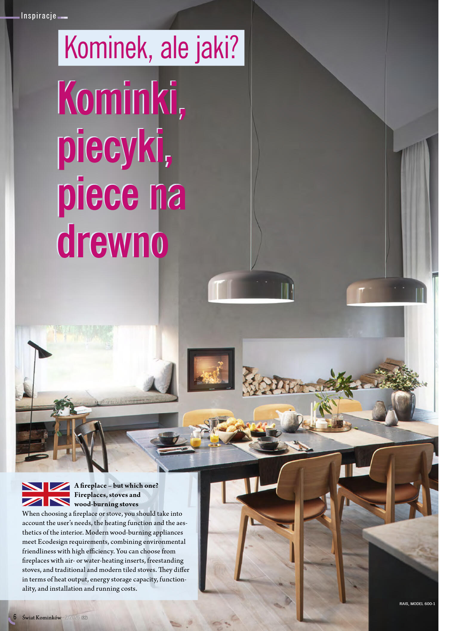 Świat Kominków 2/2026 (82) - przeglądaj bezpłatnie - strona 8