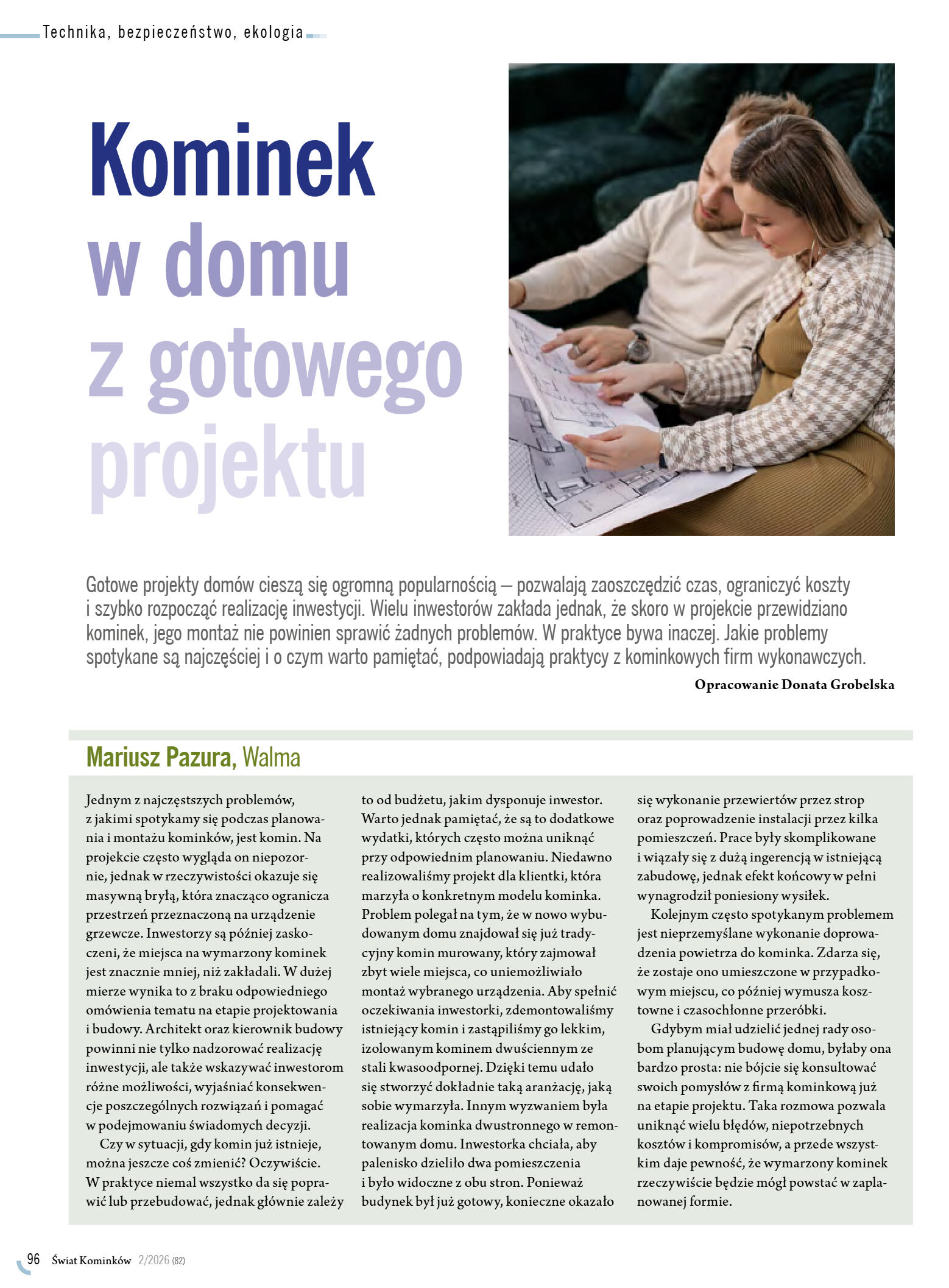 Świat Kominków 2/2026 (82) - przeglądaj bezpłatnie - strona 98