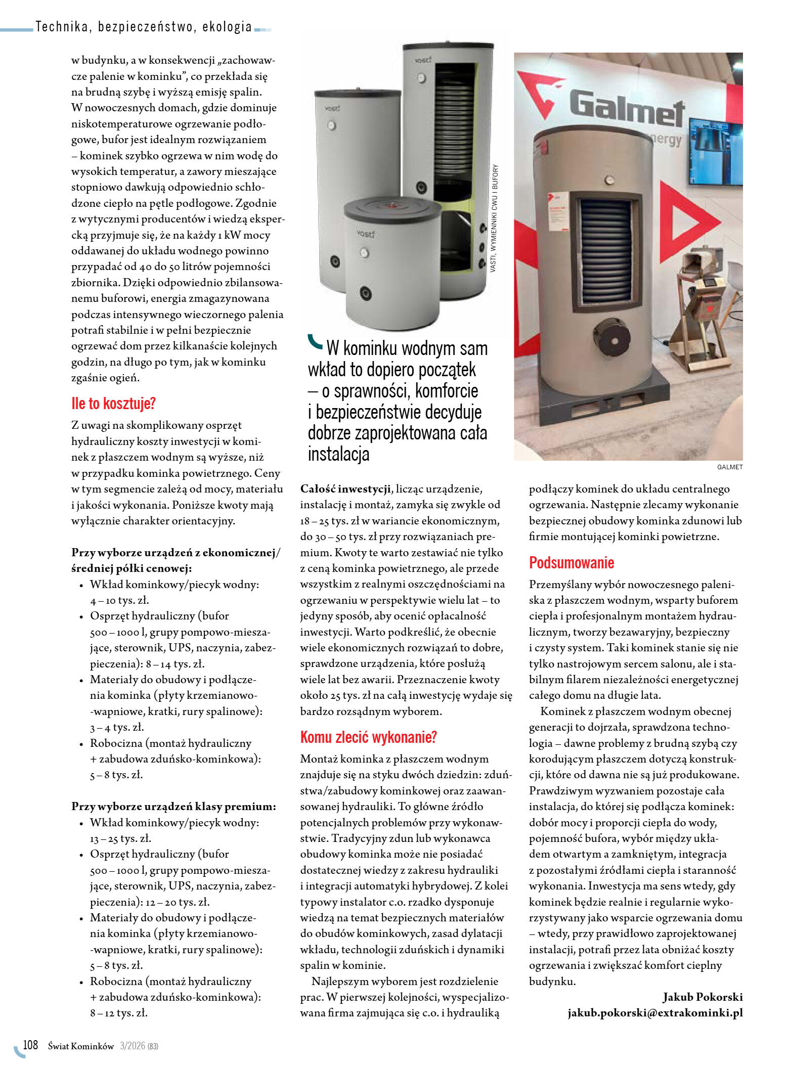 Świat Kominków 3/2026 (83) - przeglądaj bezpłatnie - strona 110