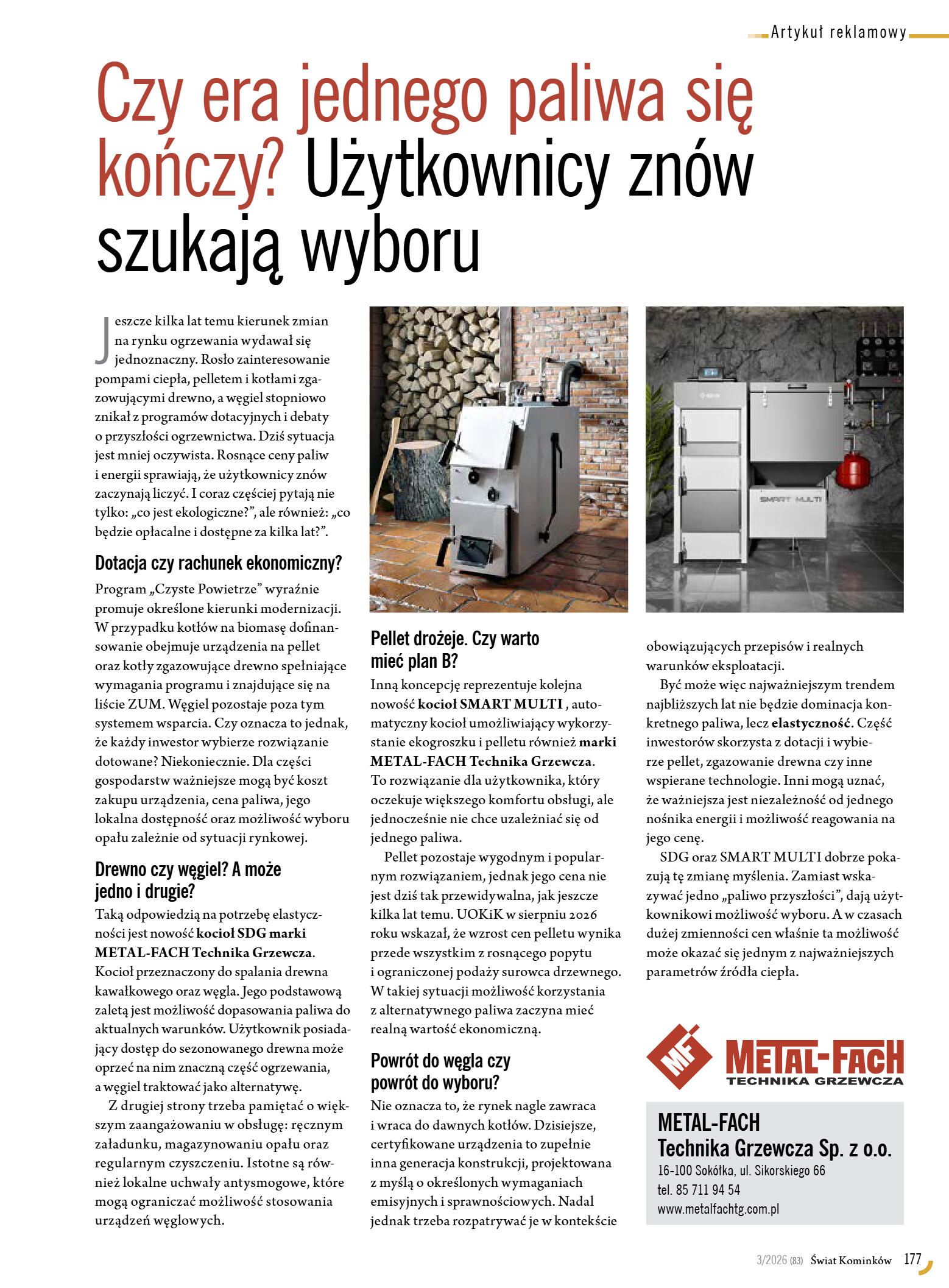 Świat Kominków 3/2026 (83) - przeglądaj bezpłatnie - strona 179