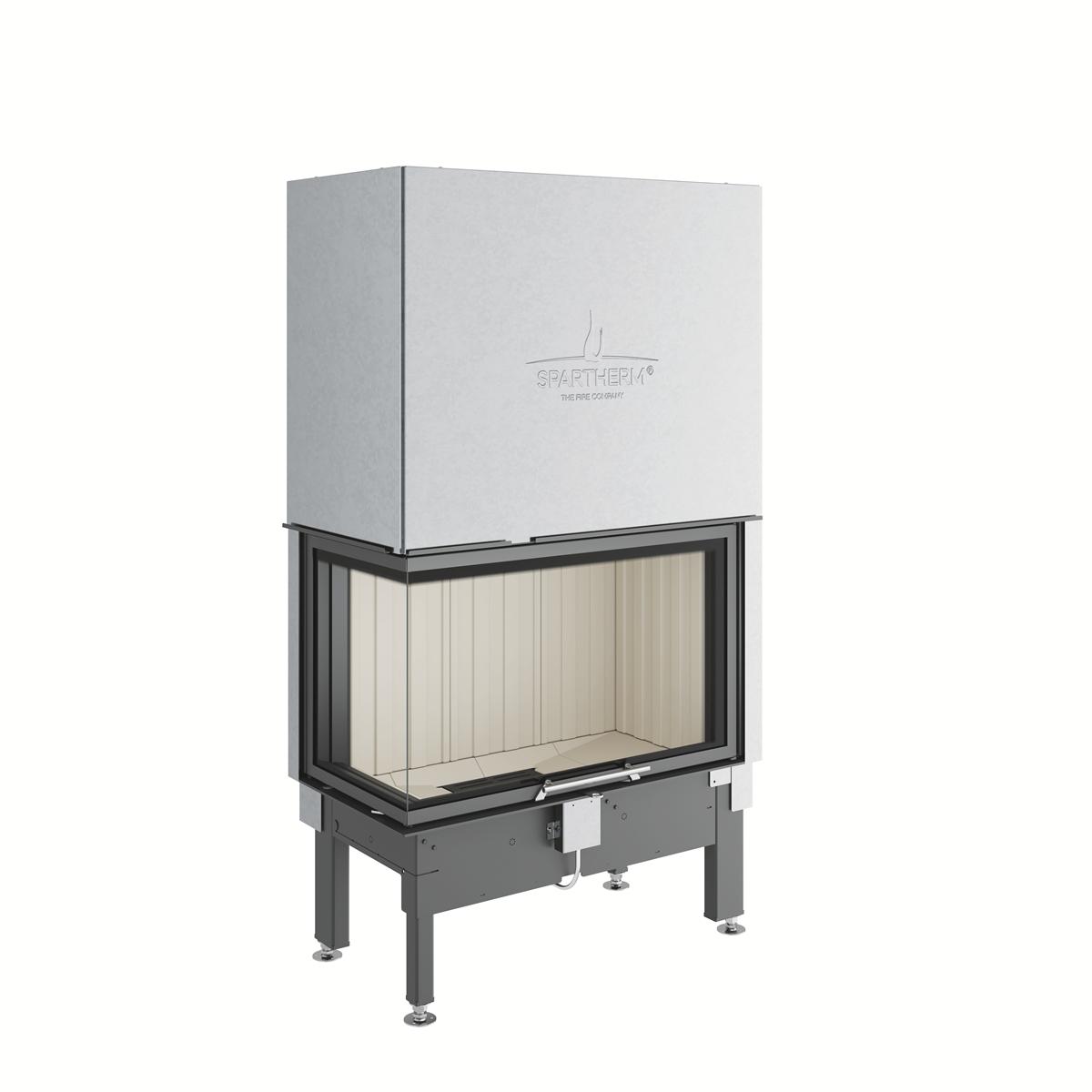 wkład kominkowy w literę L Spartherm model Varia 2R-80h (lub 2L-80h)