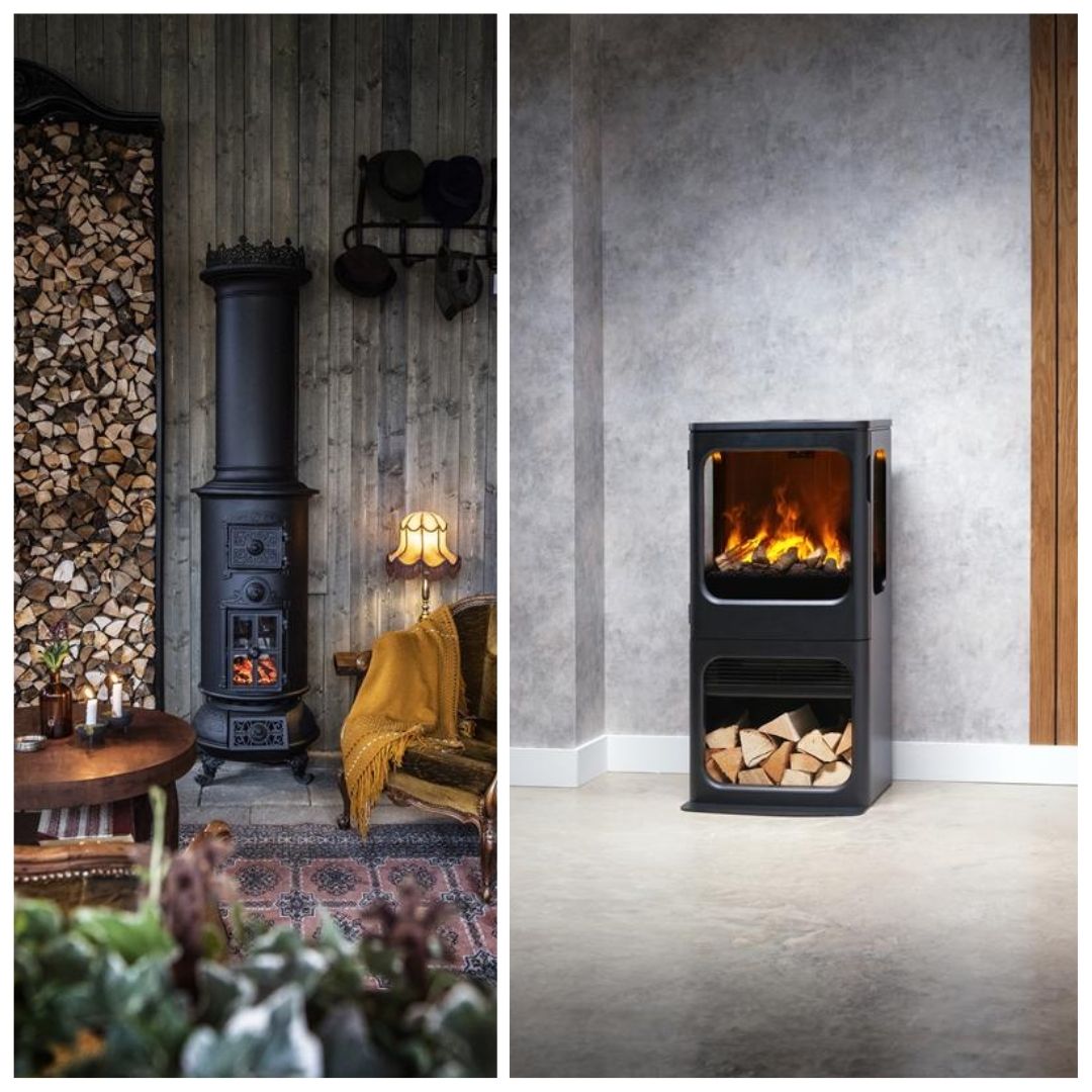 elektryczny kominek piecyk wolnostojący