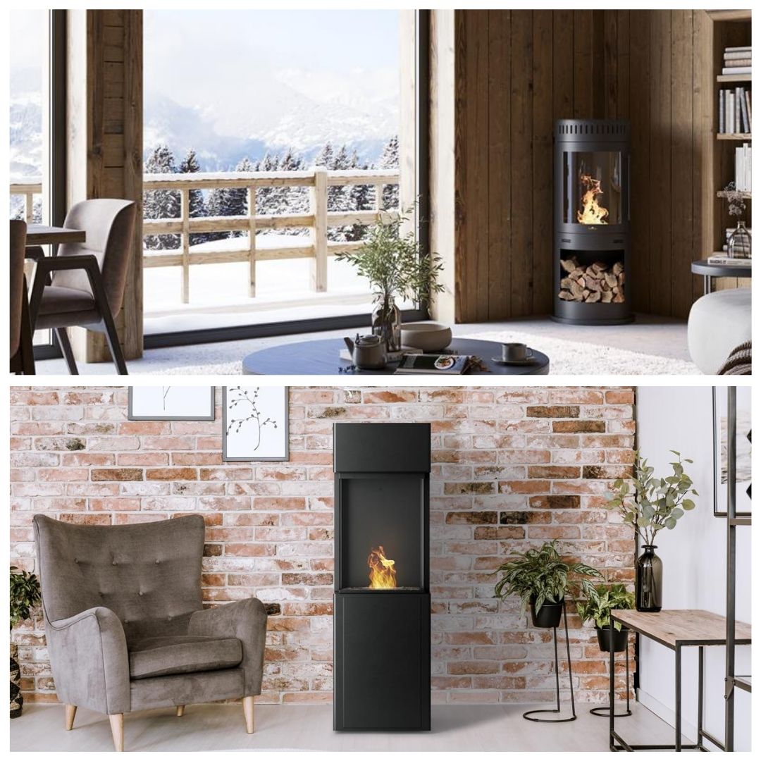 piecyk na bioetanol, biokominek wolnostojący