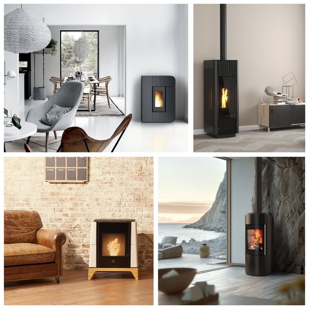 piecyk na pellet we wnętrzu, piecyki pelletowe bezprądowe
