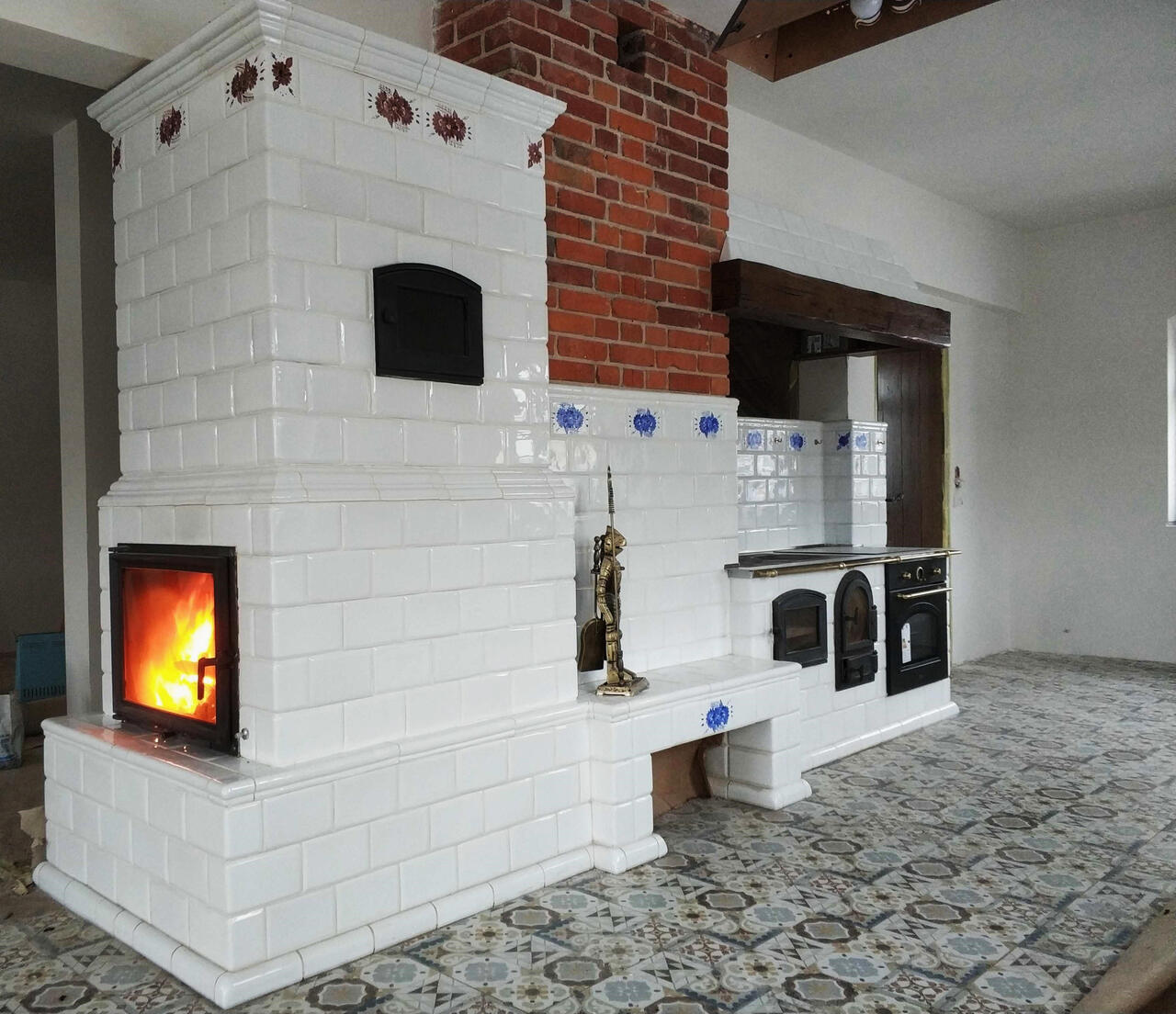 kuchnia kaflowa z odzyskiem ciepła