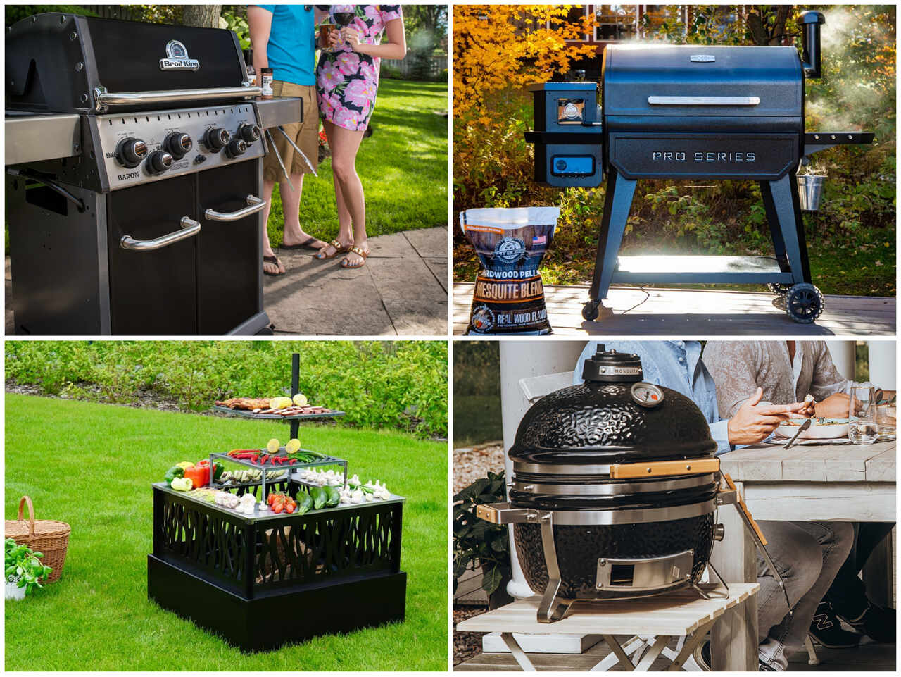 aranżacje grillowe w ogrodzie