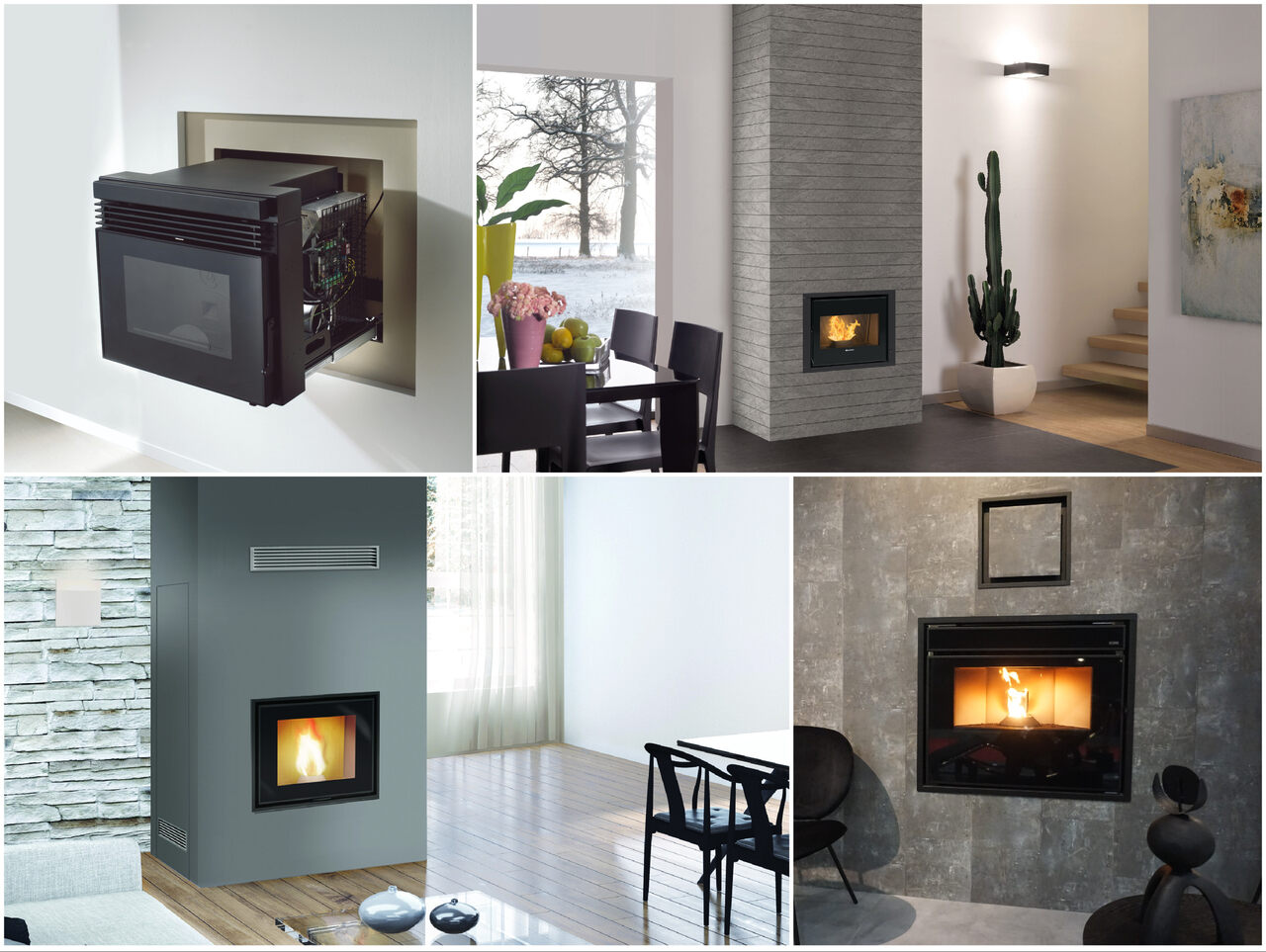 nowoczesna kaseta kominkowa