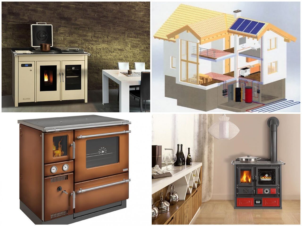kuchenka na drewno z płaszczem wodnym